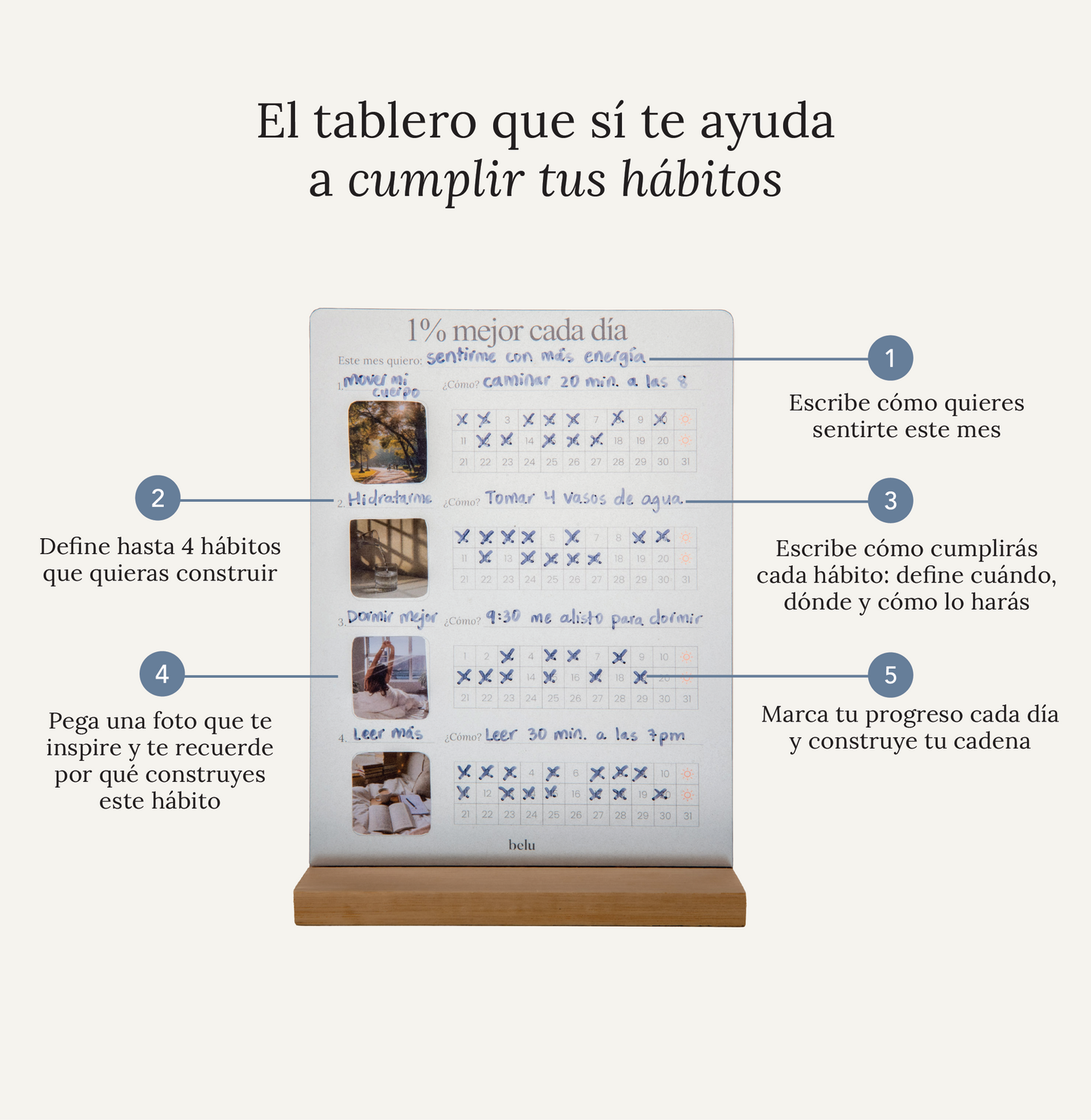 Tablero de hábitos
