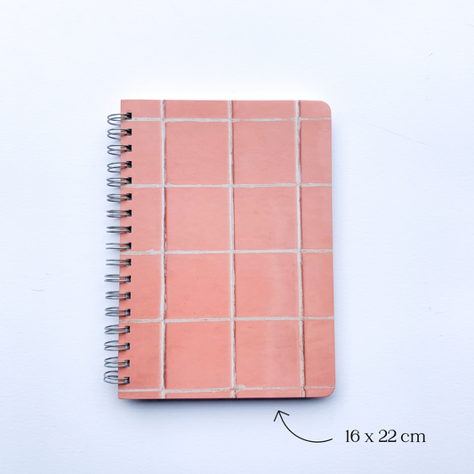 Cuaderno Pink Tile Mediano