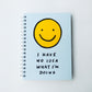 Cuaderno Carita Feliz Mediano