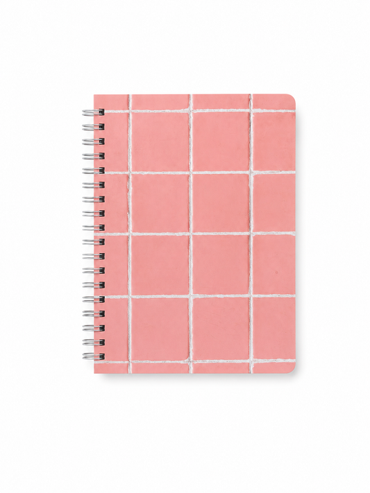 Cuaderno Pink Tile Grande