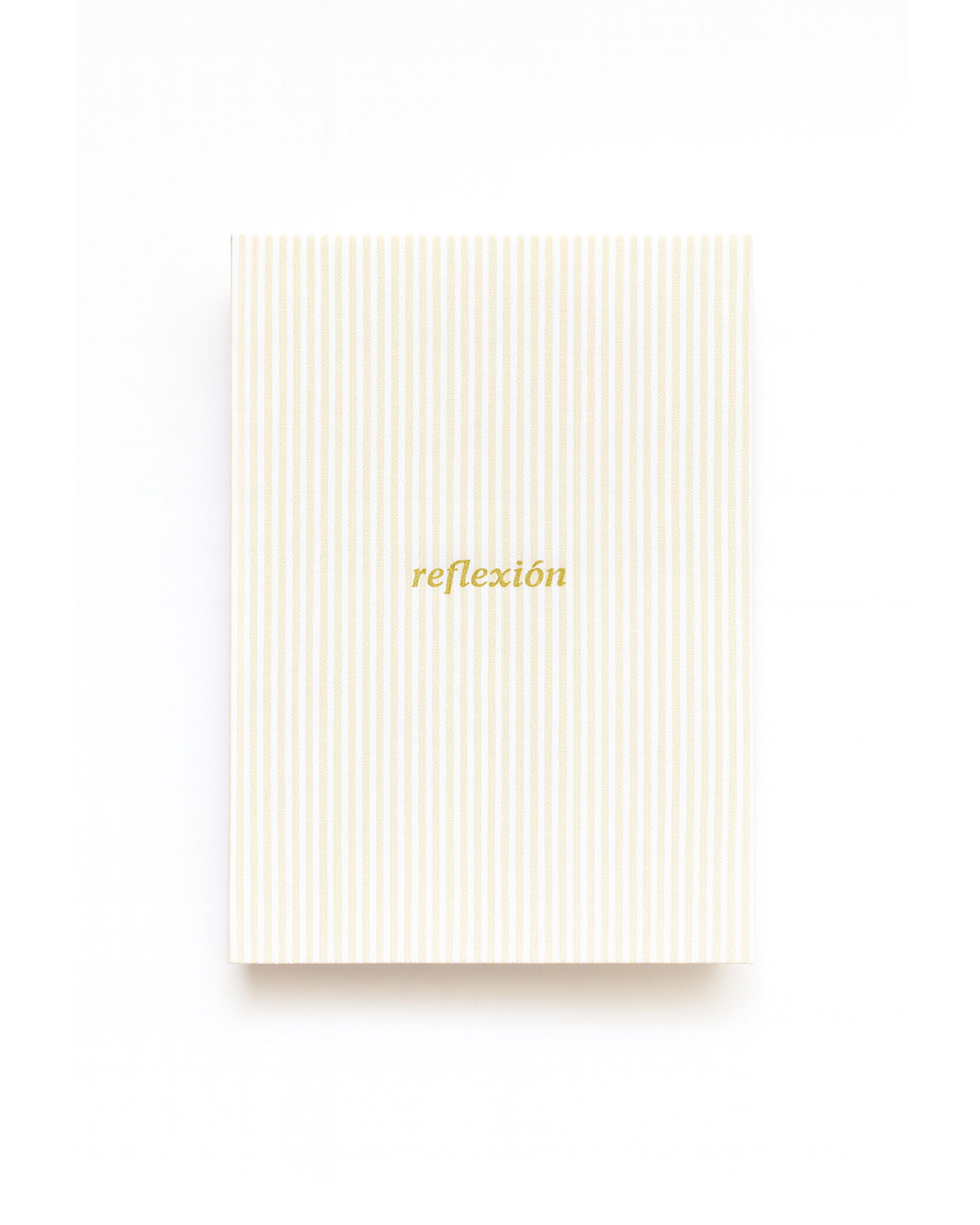 Diario Reflexión Rayas Amarillas
