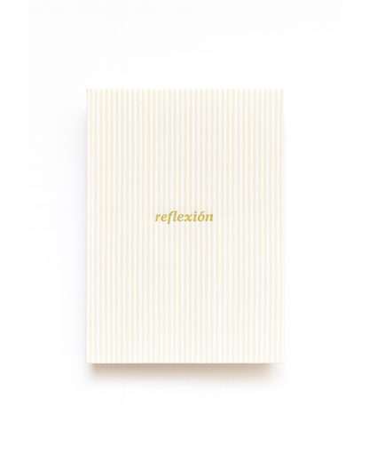 Diario Reflexión Rayas Amarillas