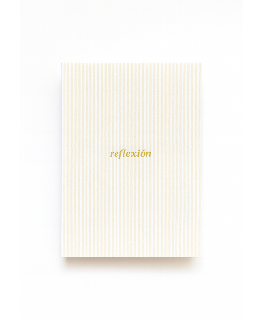 Diario Reflexión Rayas Amarillas