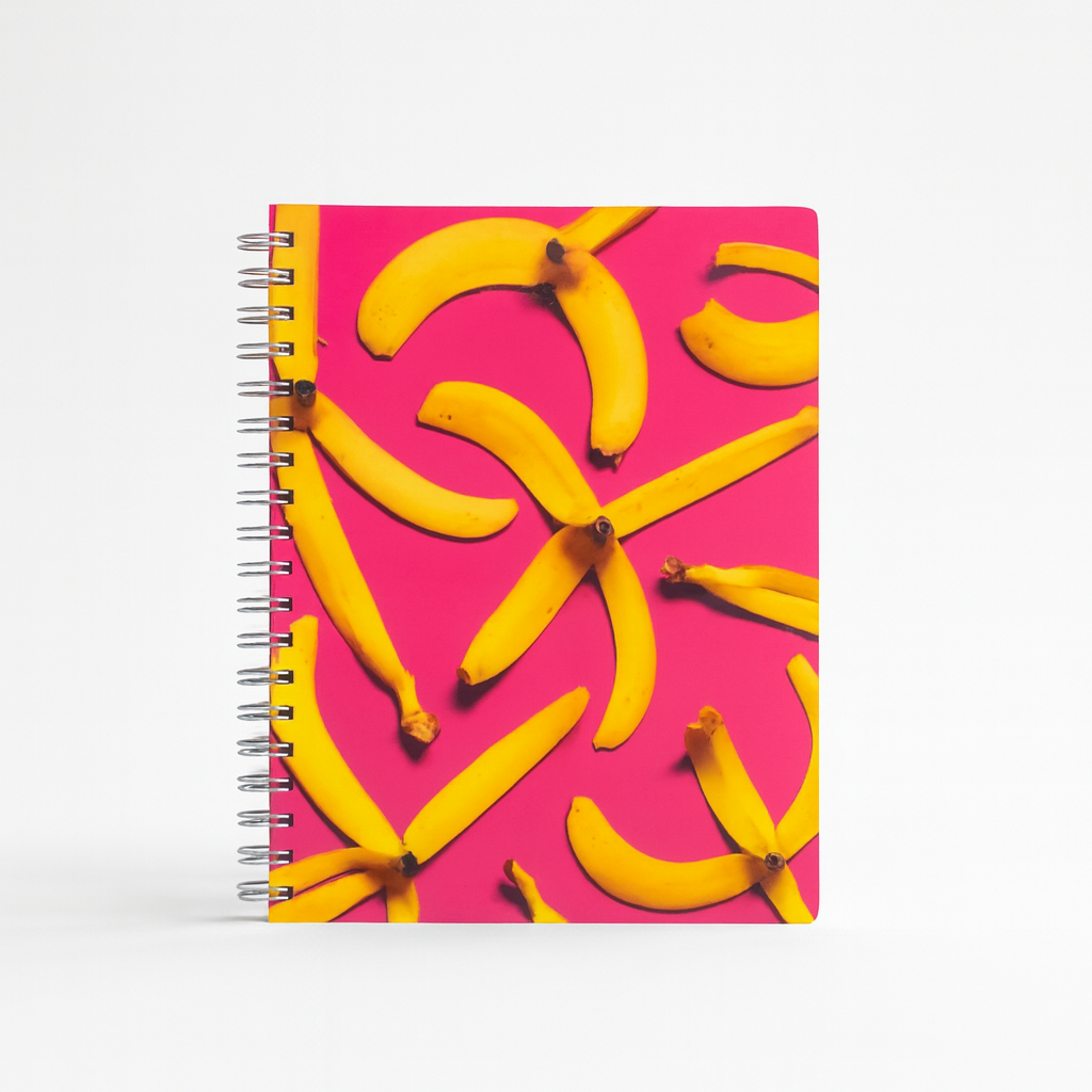Cuaderno Bananos Grande
