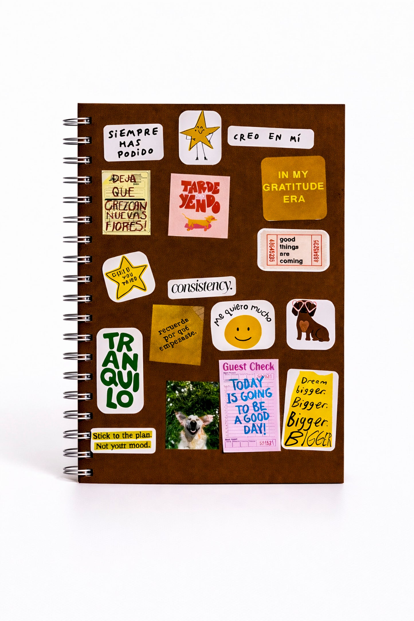 Cuaderno mediano Café