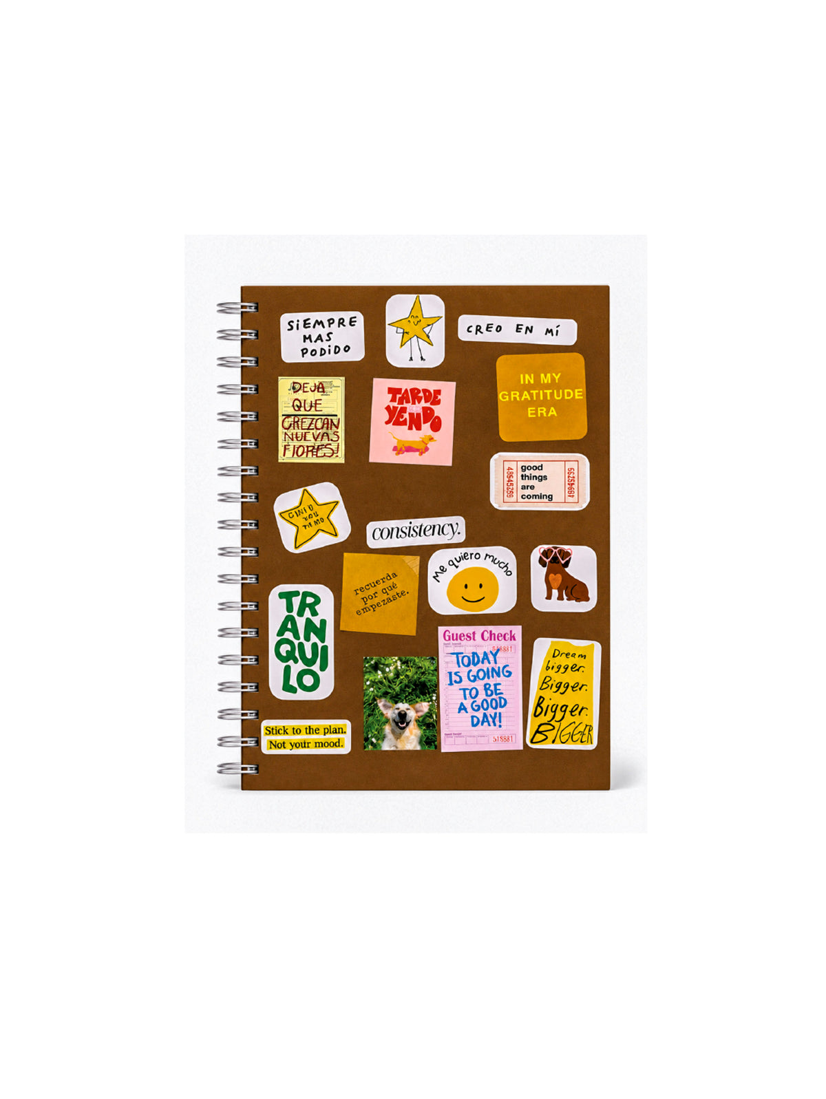 Cuaderno Café Mediano