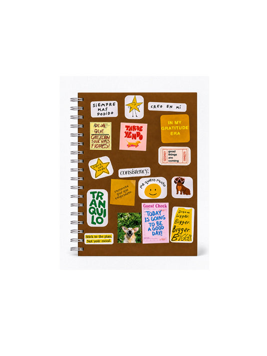 Cuaderno Café Mediano