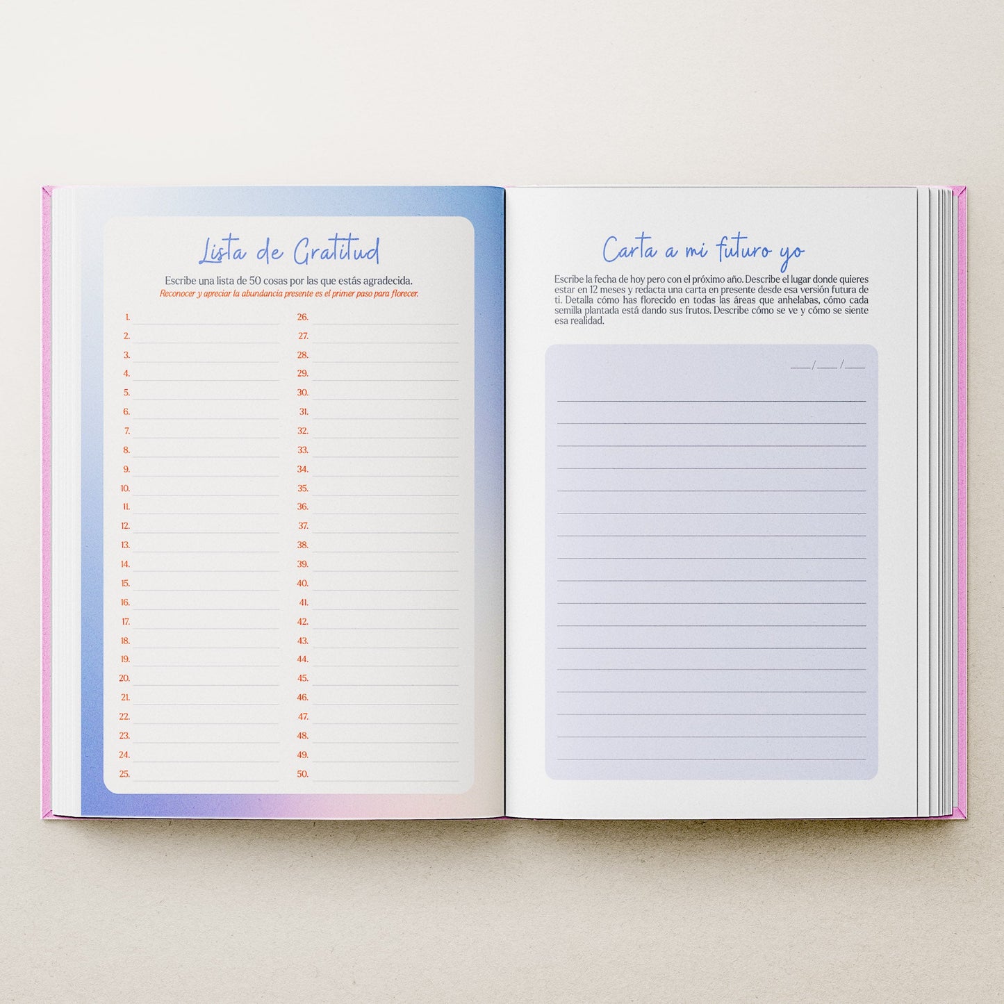 Journal Escribir para Florecer