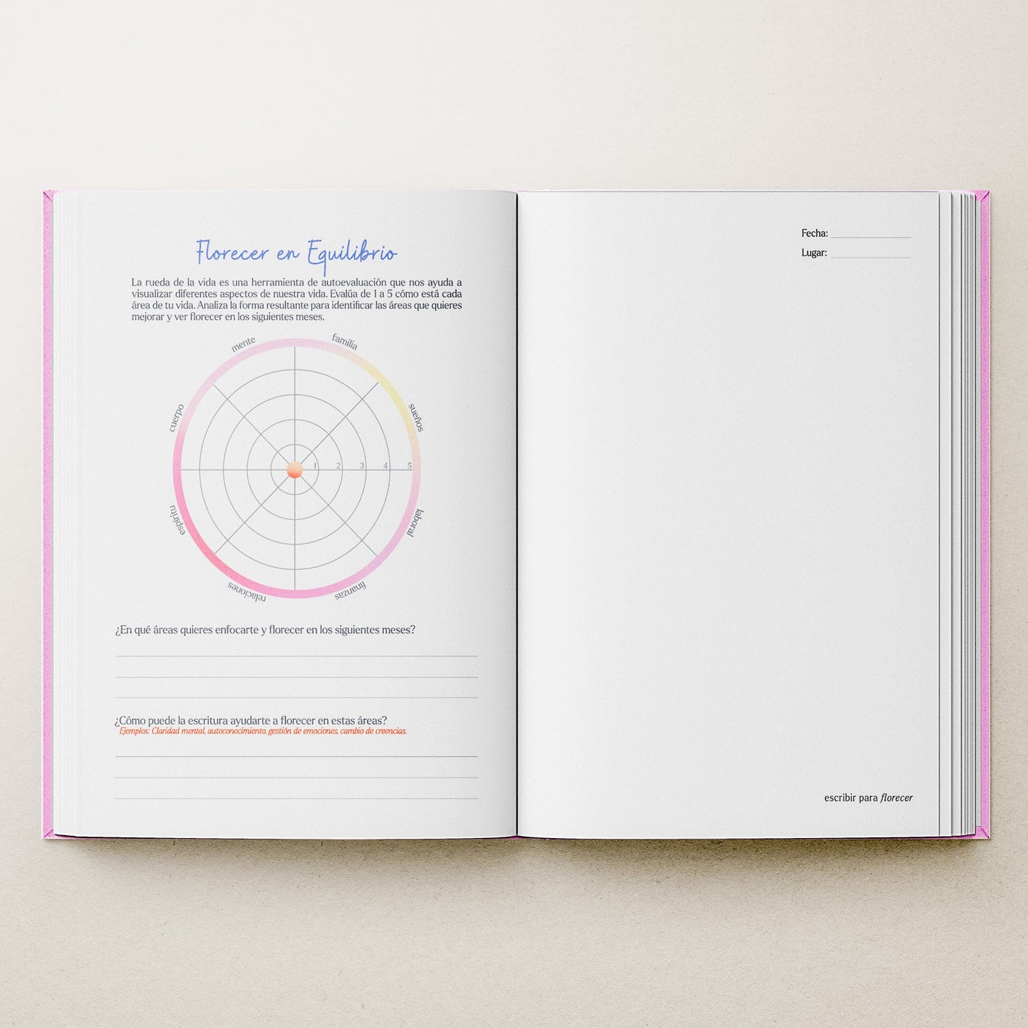 Journal Escribir para Florecer