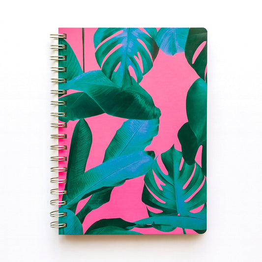 Cuaderno Hojas Mediano
