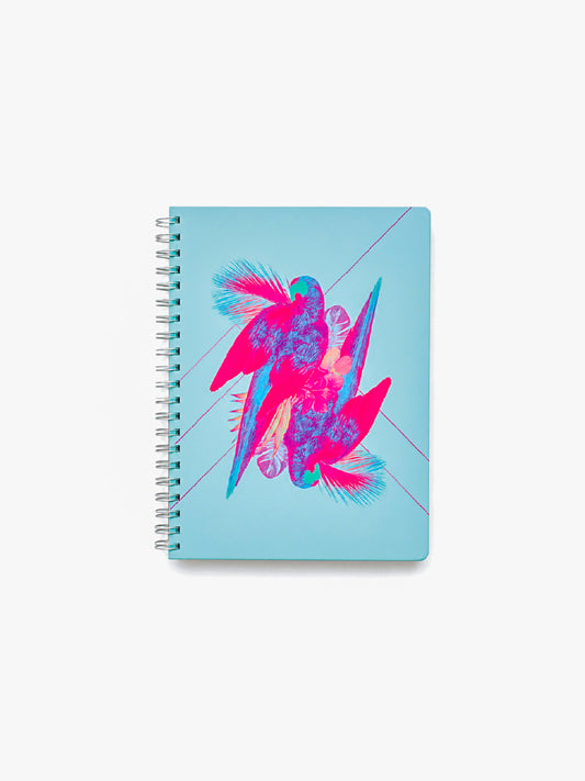 Cuaderno Loros Mediano