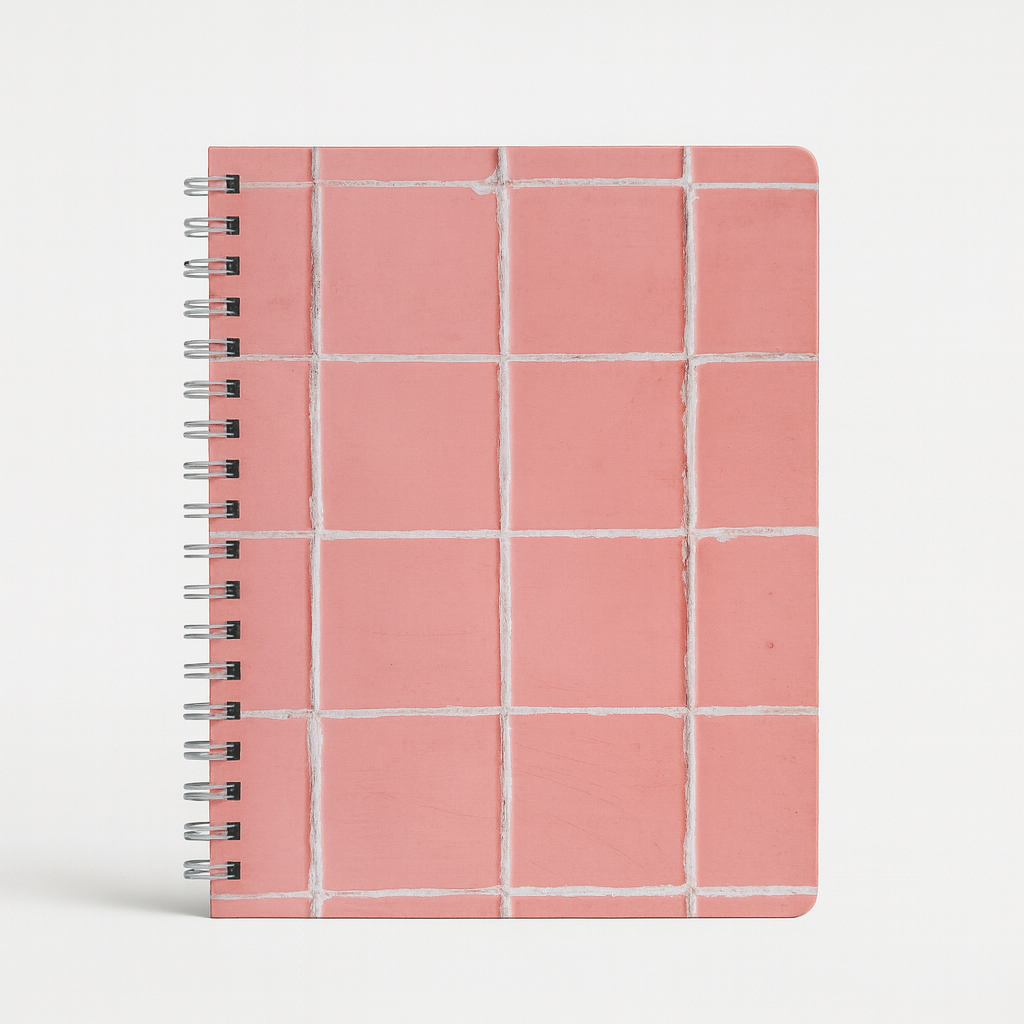Cuaderno Pink Tile Grande