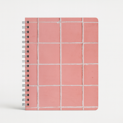 Cuaderno Pink Tile Grande