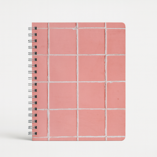 Cuaderno Pink Tile Grande