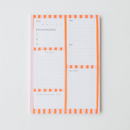 Notepad Diario Rayas