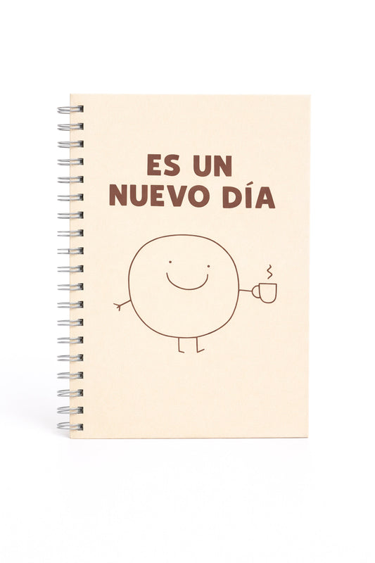 Cuaderno mediano Un nuevo día