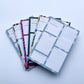 Notepad Diario Zebra fucsia y azul