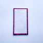 To do list Zebra fucsia y azul