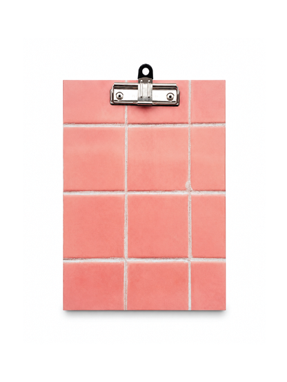 Portapapeles Pink Tile