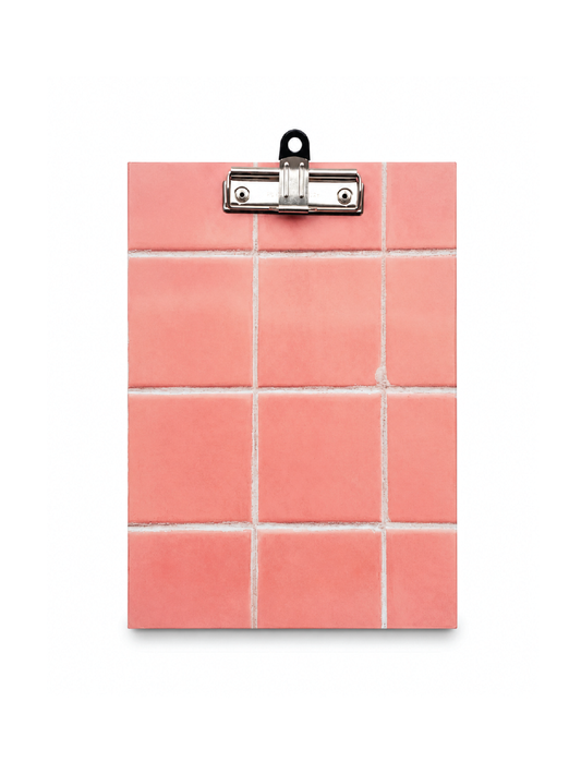 Portapapeles Pink Tile